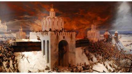 Как войска Батыя штурмовали Владимир