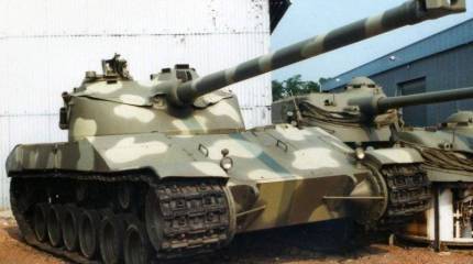 Прототип французского основного боевого танка - Batignolles-Chatillon Char 25 t