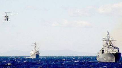 На международном учении «Римпак» корабли ТОФ отразили воздушную атаку канадских ВВС