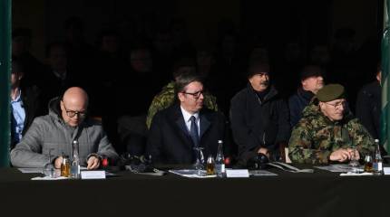 Вучич: Европа не может показать свою силу в отношении России и Китая, поэтому пытается сделать это против Сербии