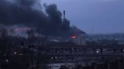 В Кривом Роге, Днепропетровске, Киеве и других городах Украины поражено большое количество энергообъектов