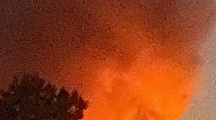 Удар по военному объекту в Никополе привёл к детонации