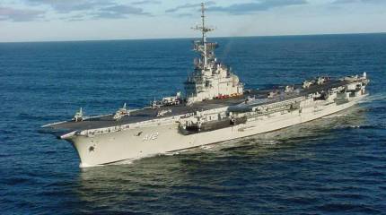 На авианосце бразильских ВМС «Сан-Паулу» произошёл пожар