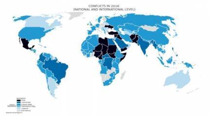 Мир кровоточит региональными войнами