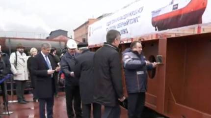 На "Адмиралтейских верфях" заложили самодвижущуюся платформу для Арктики