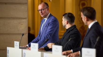 Мерц потребовал от Зеленского отправлять украинцев в армию, а не в Европу