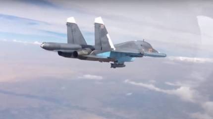 ВКС России уничтожили крупную группу боевиков, обстрелявших турецких военных