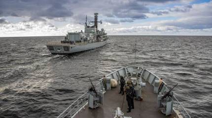 «Были и боевые стрельбы противолодочного характера»: Корабли ВМС стран Балтии поучаствовали в экспедиционной операции под британским командованием