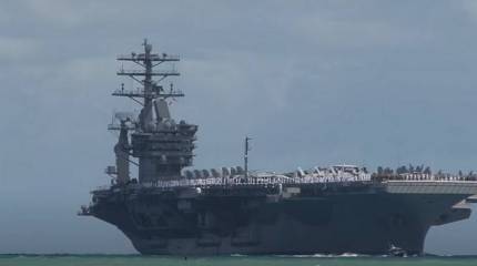 Американская АУГ впервые за 10 месяцев вошла в Персидский залив