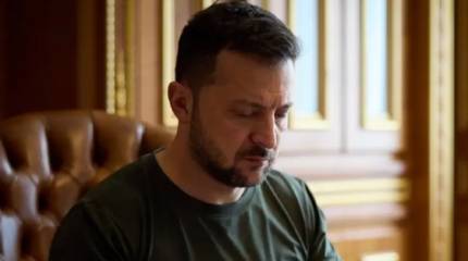Зеленский: все операции российских военных направлены на «захват нашего Донбасса»