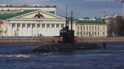 Первая серийная подлодка «Кронштадт» проекта 677 «Лада» вышла на второй этап ходовых испытаний