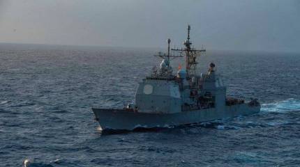 «Для защиты свободы навигации»: В Чёрное море зашёл американский крейсер USS Monterey (CG-61)