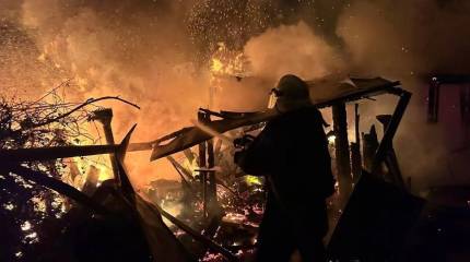 Удар по Измаилу привёл к пожарам и вторичной детонации на складах в порту