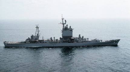 В США на металлолом продают первый в мире атомный крейсер