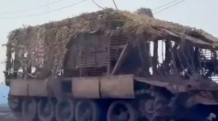 Танк-ветеран Т-55 на СВО стал БТРом и спасает жизни бойцов