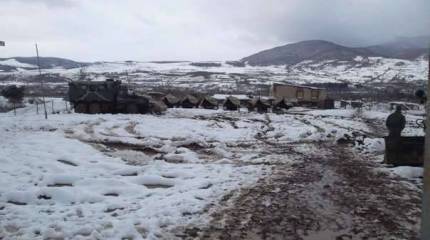 Проверка боеготовности войск российской военной базы в Южной Осетии Проверка боеготовности войск российской военной базы в Южной Осетии