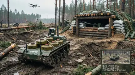 Наземные дроны-камикадзе ВС РФ: тактика применения в городских боях