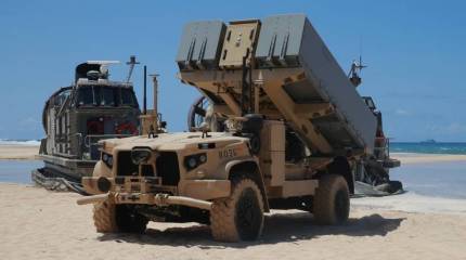 Новые испытания роботизированного берегового ракетного комплекса NMESIS (США)