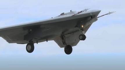 Озвучены некоторые данные о комплексе вооружений «Гром-Э» для ударного БПЛА «Охотник»