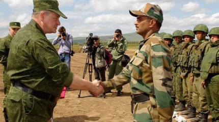 На полигоне Бурдуны завершилось международное российско-индийское учение «Индра-2012»