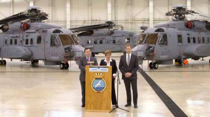 В ВВС Канады поступили шесть противолодочных вертолетов Sikorsky CH-148 Cyclone