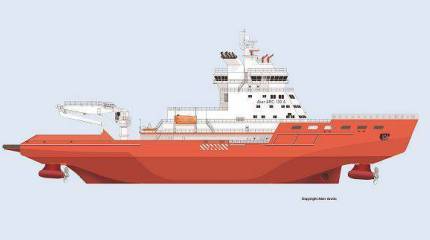 «Выборгский судостроительный завод» построит два ледокола финского проекта для «Газпромнефти»