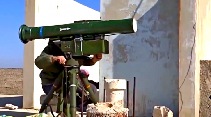 Российские и китайские ПТРК дружно уничтожают танки боевиков