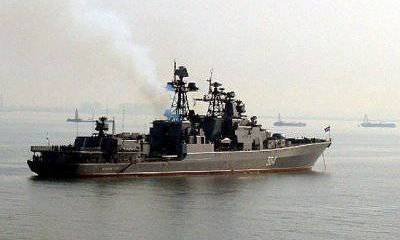 В Аденском заливе начал вахту 7-й отряд судов Тихоокеанского флота