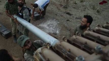 Протурецкие боевики атаковали САА на севере Алеппо с применением РСЗО