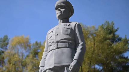 В Словакии открыли памятник маршалу Коневу
