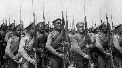 Отход русских армий из Галиции. Потеря Перемышля и Львова