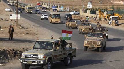 Иракские курды отправились помогать сирийским через Турцию