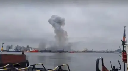 В румынском порту взорвался украинский морской дрон
