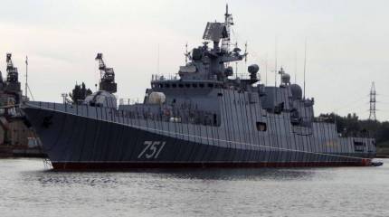 Экипаж «Адмирала Эссена» приступил к выполнению программы ходовых испытаний