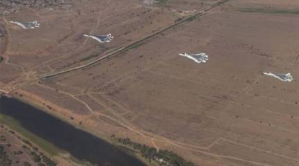 Продемонстрированы первые кадры пилотирования четвёрки Су-57