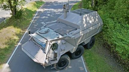 БТР в роли ракетного арсенала: представлен Fuchs JAGM