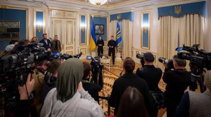 Зеленский: Мы ждём от партнёров конкретных ответов на вопрос о готовности разместить их силы на Украине