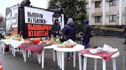 Одесса: провожали Мишу, порвали три баяна
