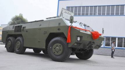 Новое китайское шасси для ЗРК