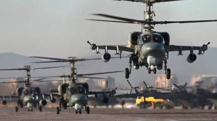 Попытка доставки украинского десанта на Запорожскую АЭС была пресечена ударами с вертолётов Ка-52 ВКС РФ