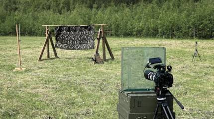 Российские разработчики провели испытание противоосколочного одеяла «Эгида»