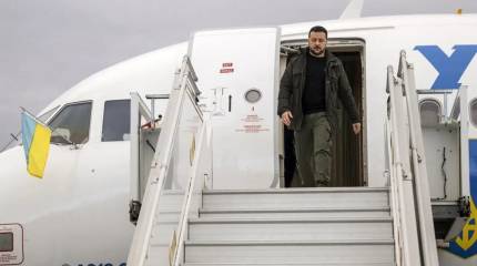 Четыре дрона «военного типа» якобы преследовали самолёт Зеленского в Дублине