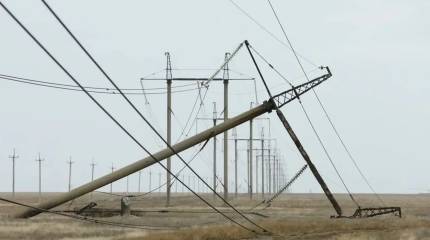 В результате ударов ВС РФ Киев не может передать электричество на Левобережье