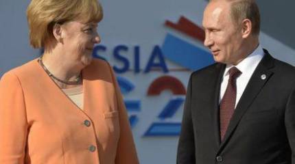 The Sunday Times нашла причины противоречий между Ангелой Меркель и Владимиром Путиным