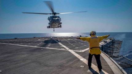 Вертолёт MH-60S ВМС США потерпел крушение в 60 морских милях от побережья Калифорнии