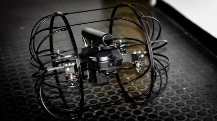 Беспилотник в колесе: израильский Robotican Rooster