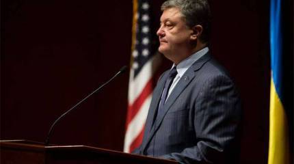 Порошенко в США снова просит оружие и "требует" ужесточить санкции в отношении России