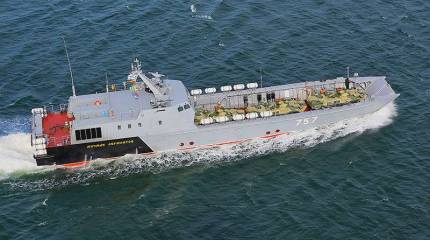 Катера на воздушной каверне «Дюгонь»: десант при внезапной проверке