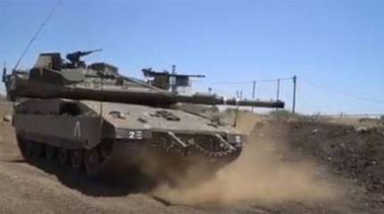 Израиль перебрасывает дополнительные САУ и танки "Меркава" к границе с Сирией
