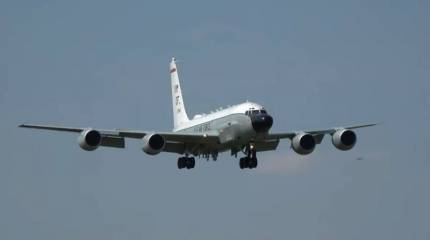 В Китае вызвала возмущение дозаправка самолёта-разведчика ВВС США над Тайваньским проливом